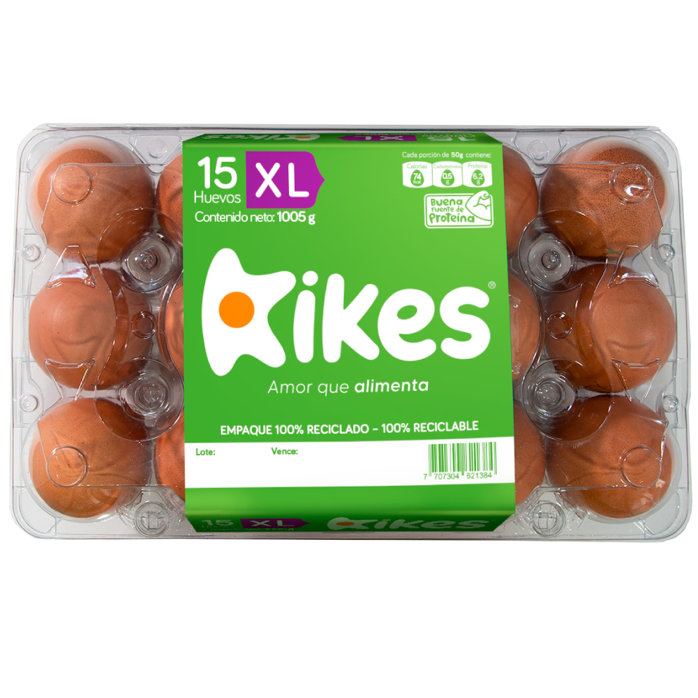 Huevos Kikes x 15 und XL